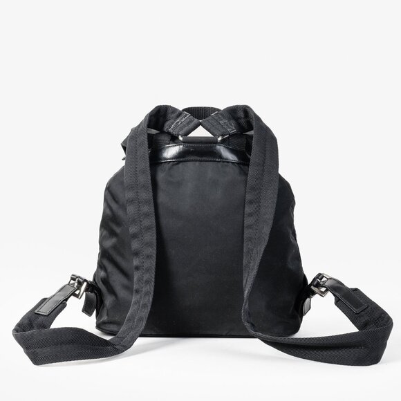 Prada Saffiano-Trimmed Tessuto Backpack - Picture 4 of 16
